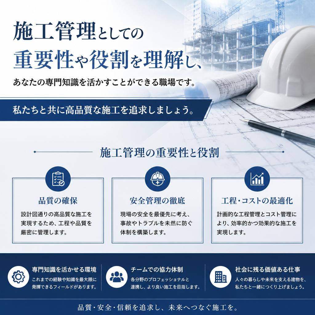 2. 施工管理の役割