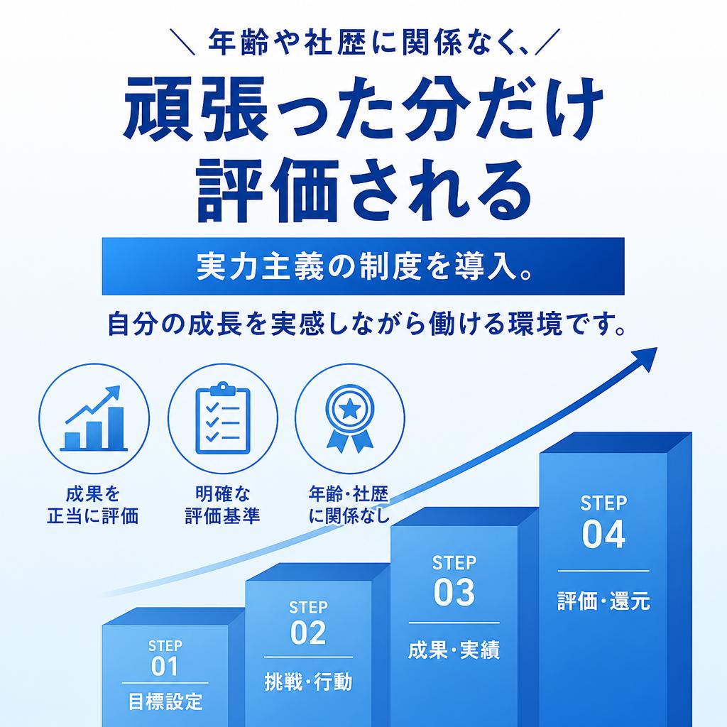 実力主義の評価制度