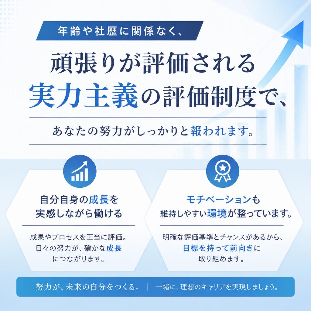 実力主義の評価制度