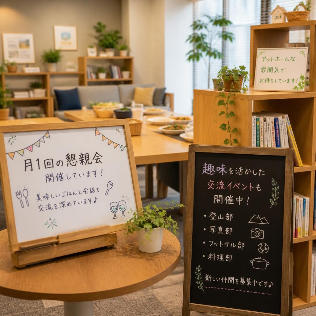 アットホームな職場環境