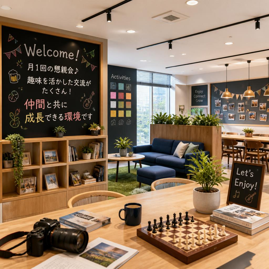 アットホームな職場環境
