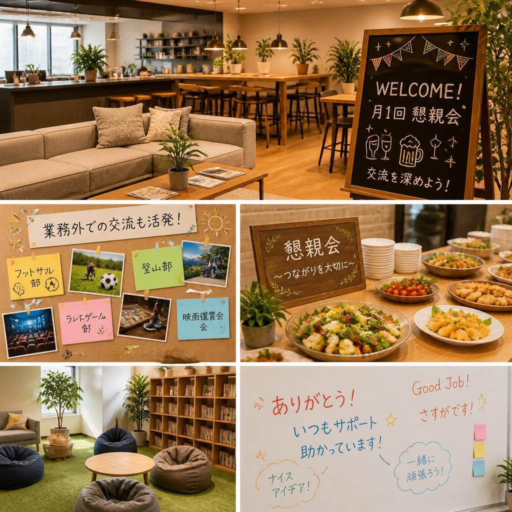 アットホームな職場環境