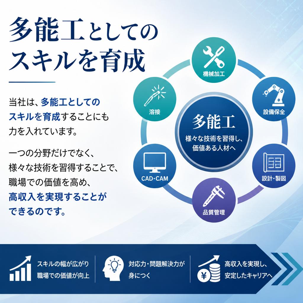 多能工として成長する道