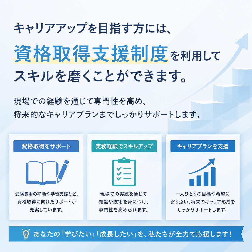 資格取得支援制度