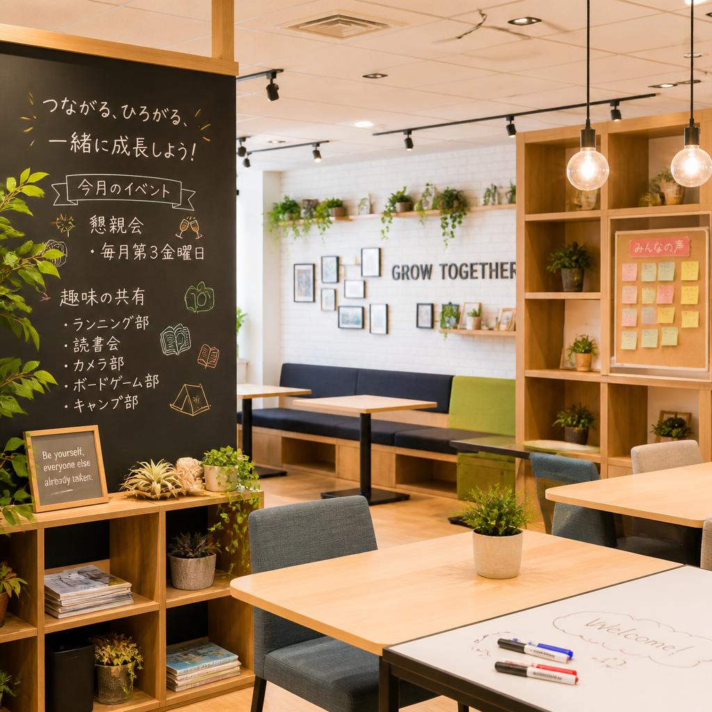アットホームな職場環境で仲間と一緒に成長