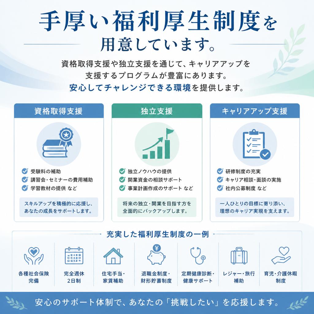 福利厚生の充実